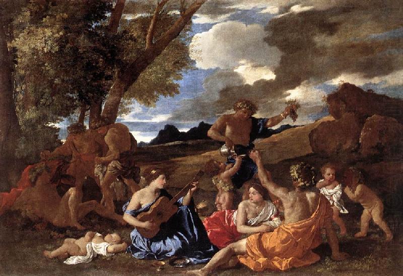 Bacchanal Andrians, Nicolas Poussin